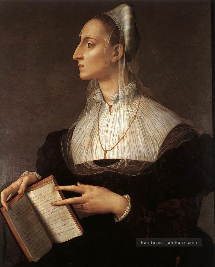 Laura Battiferri Florence Agnolo Bronzino Peintures à l'huile